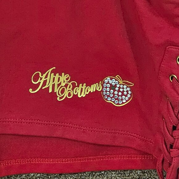 Apple Bottoms Vintage Y2K Cowl Neck Dress Red Sz 1XL PreOwned FLAW - Picture 5 of 7